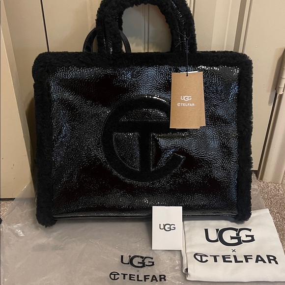 Telfar Handbags - UGG X TELFAR MEDIUM SHOPPER CRINKLE TOTE NEW